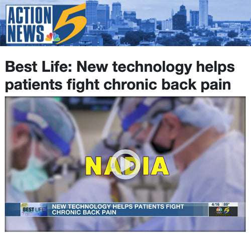 NBC Action News 5 | New technology helps patients fight chronic back pain