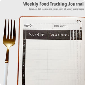 the trigger tracker journal guides you through food allergy testing or investigate food sensitivity and food intolerance using elimination diet